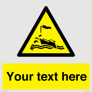 Custom Warning wind over tide conditions